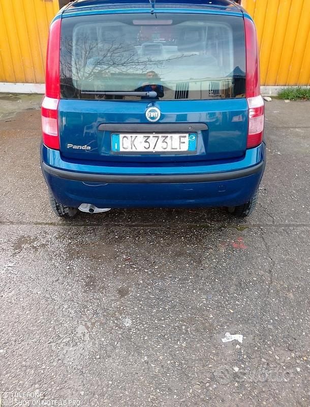 Usata Fiat Panda 54 CV (39 kW) 2004 Blu Utilitaria