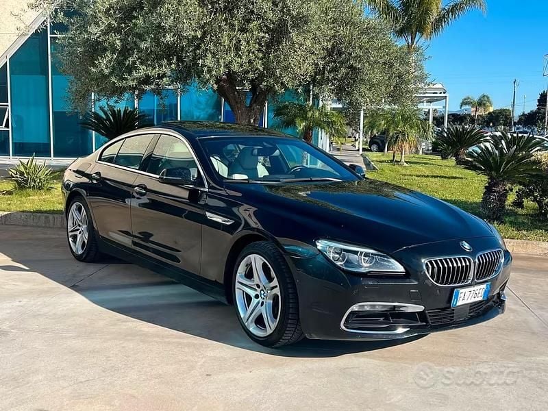 Usata BMW 640 Luxury Line 313 CV (230 kW) 2015 Nero Coupé