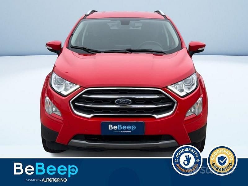 Usata Ford Ecosport Titanium 100 CV (73 kW) 2019 Rosso metallizzato SUV
