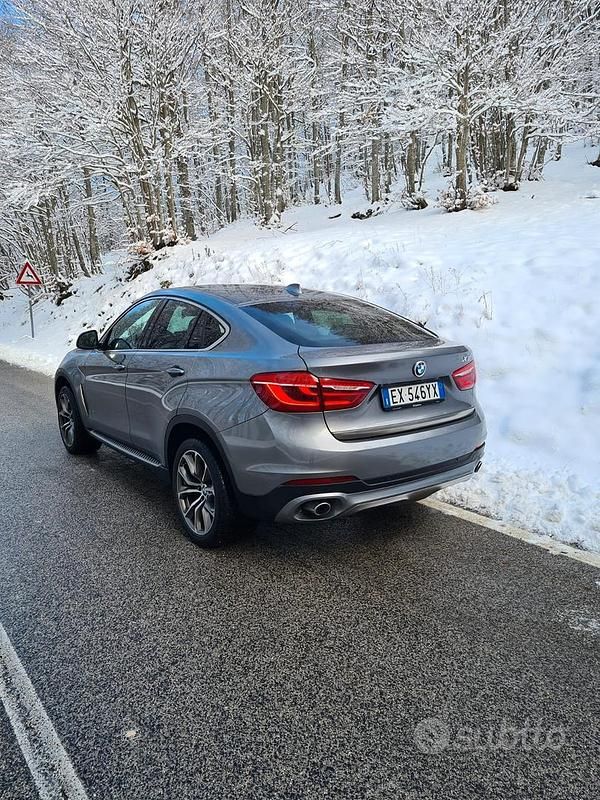 Usata BMW X6 258 CV (189 kW) 2015 Grigio SUV