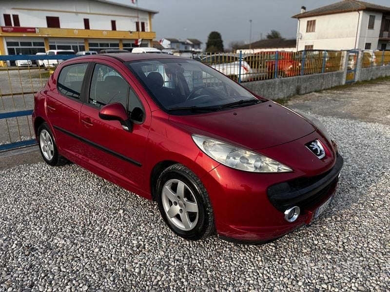 Usata Peugeot 207 75 CV (55 kW) 2007 Rosso Berlina
