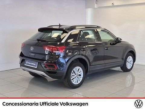 Usata VW T-Roc Life 110 CV (80 kW) 2022 Nero SUV