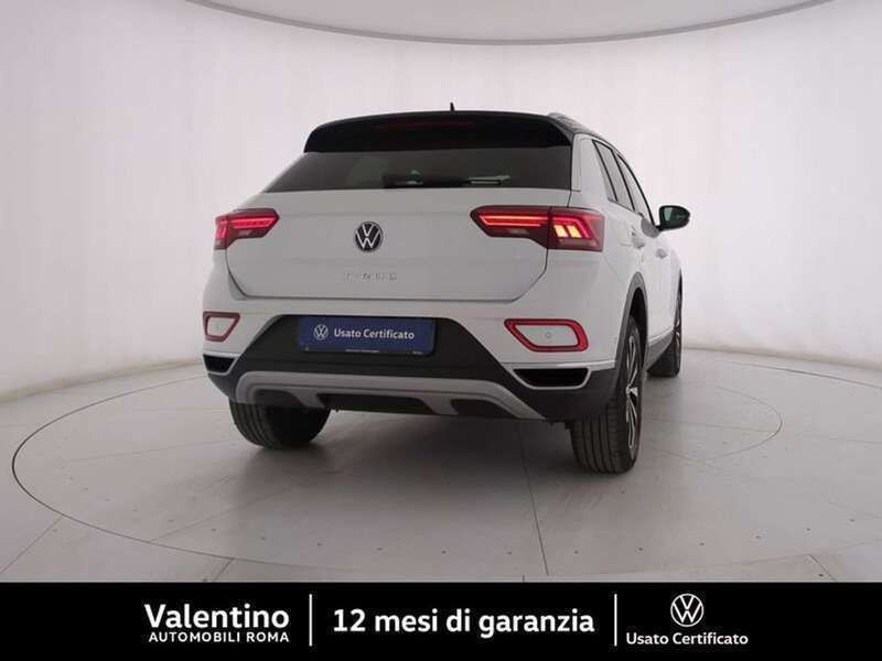 Usata VW T-Roc Style 110 CV (80 kW) 2023 Bianco SUV