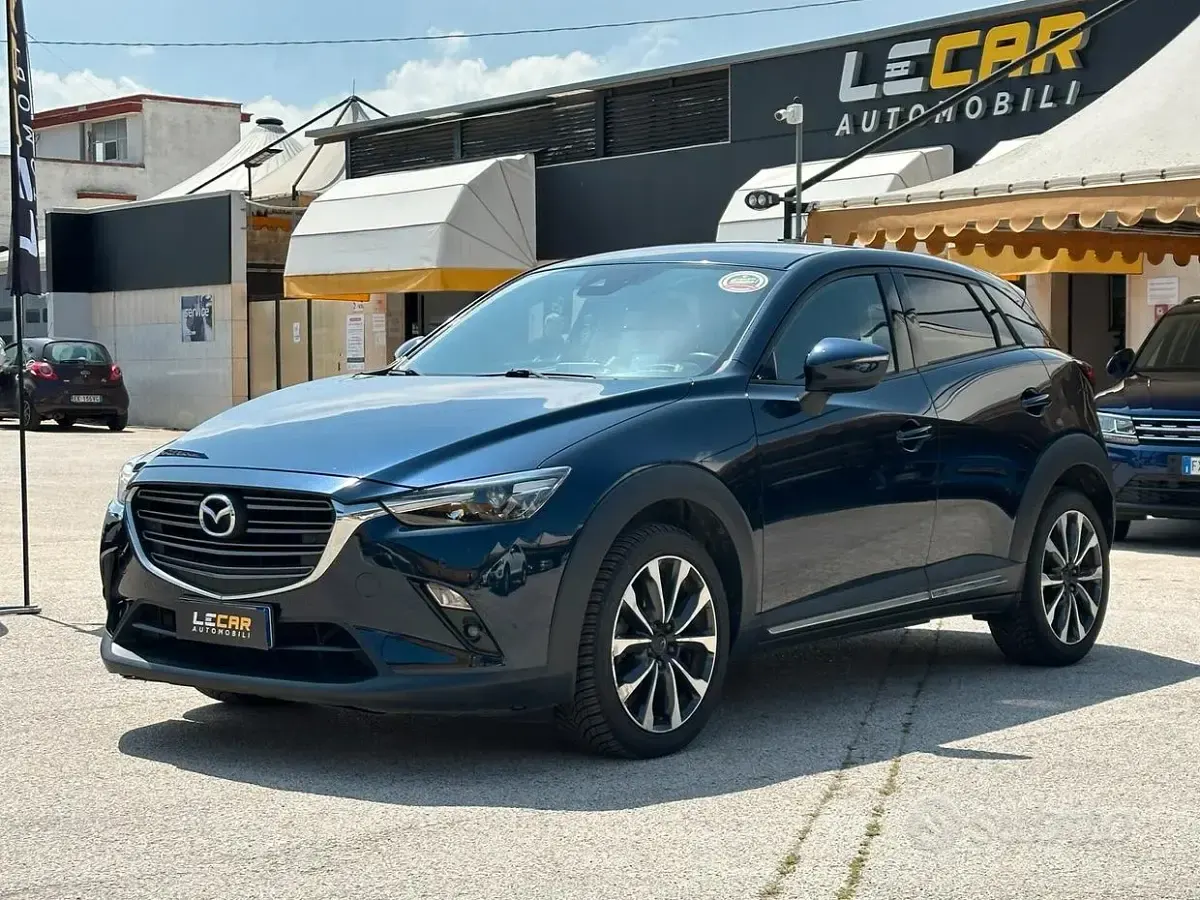 Usata Mazda CX-3 Exceed 116 CV (85 kW) 2019 Blu SUV