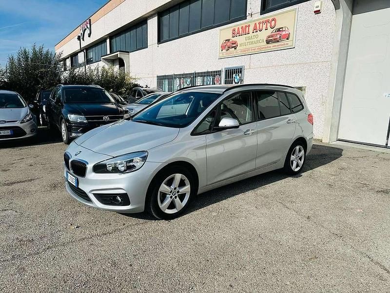Grigio Usata 2016 BMW 218 Gran Tourer Luxury Line Monovolume | 13.999 € (Cara) - Immagine 1/4