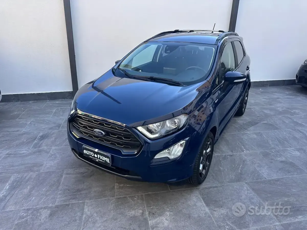 Usata Ford Ecosport ST-Line 125 CV (91 kW) 2022 Blu SUV