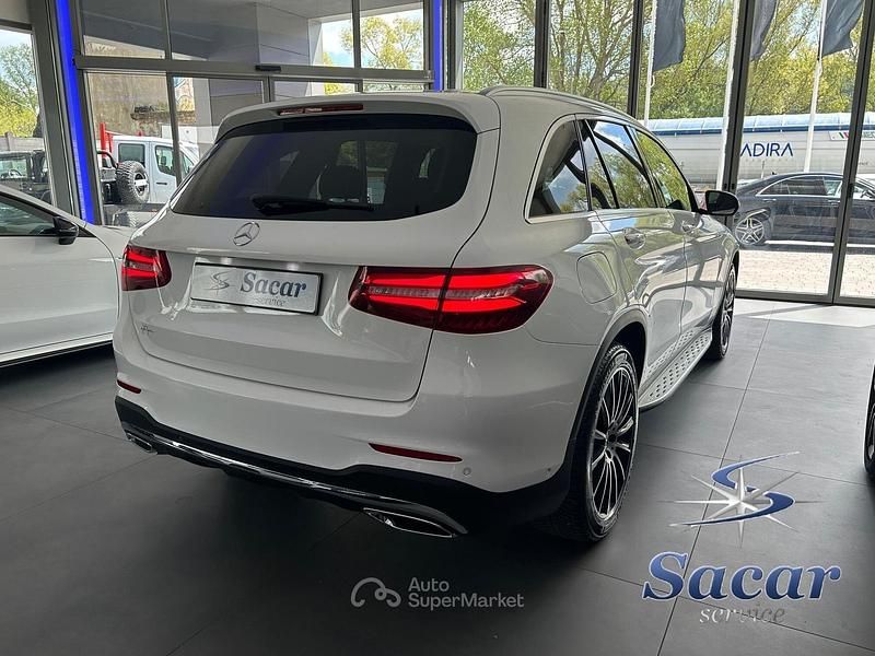 Usata Mercedes GLC250 Premium 204 CV (150 kW) 2018 Bianco SUV