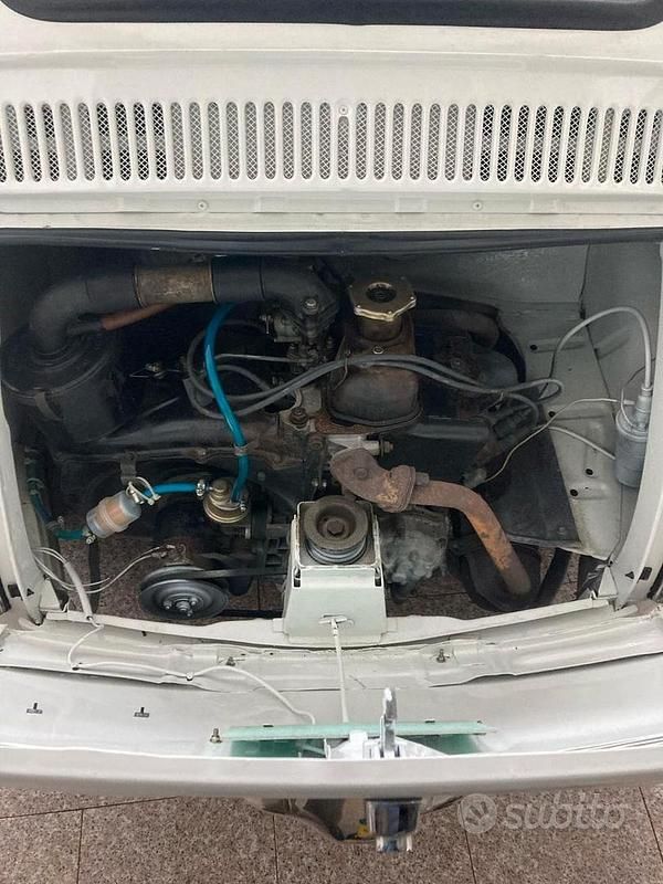 Usata Fiat 500 105 CV (77 kW) 1970 Bianco Berlina
