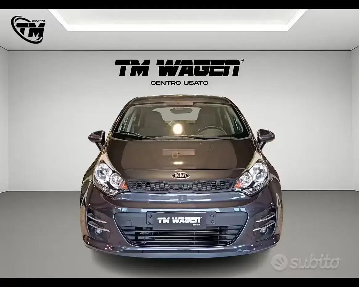 Usata Kia Rio 85 CV (62 kW) 2016 Grigio Utilitaria