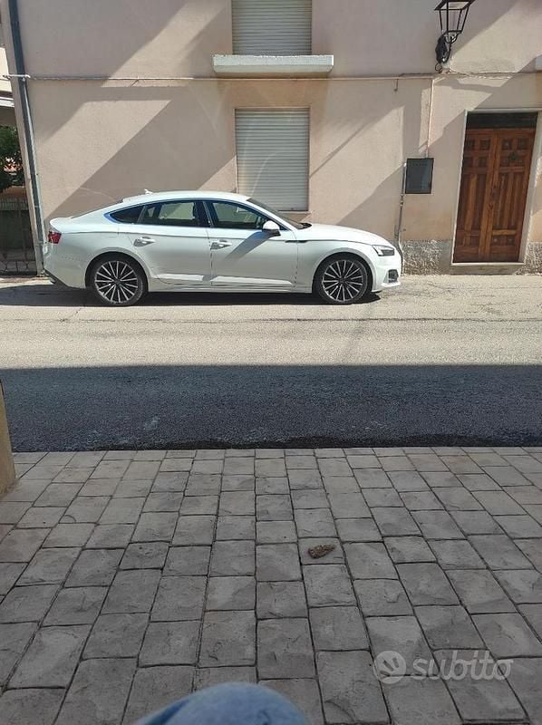 Usata Audi A5 Sportback S-Line 170 CV (125 kW) 2019 Bianco Utilitaria