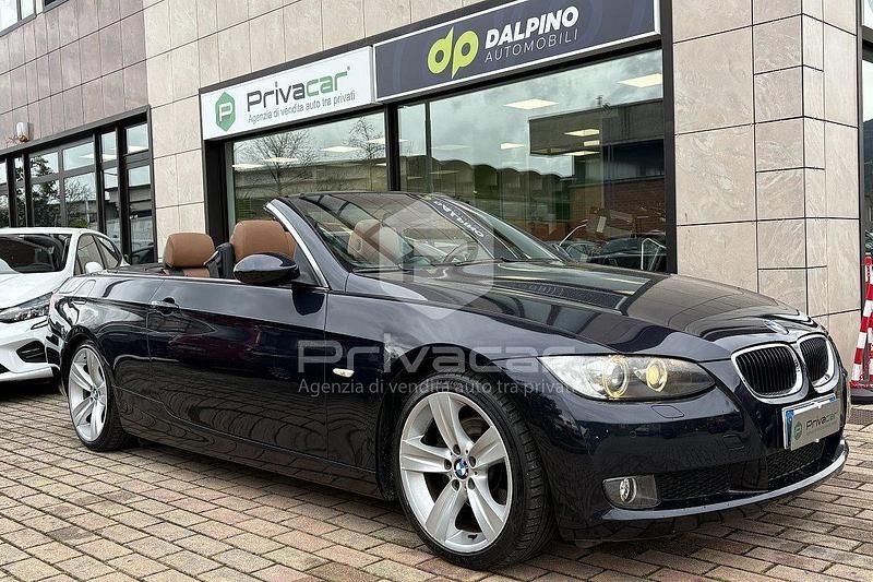 Usata BMW 320 Cabriolet 176 CV (129 kW) 2009 Blu Cabrio