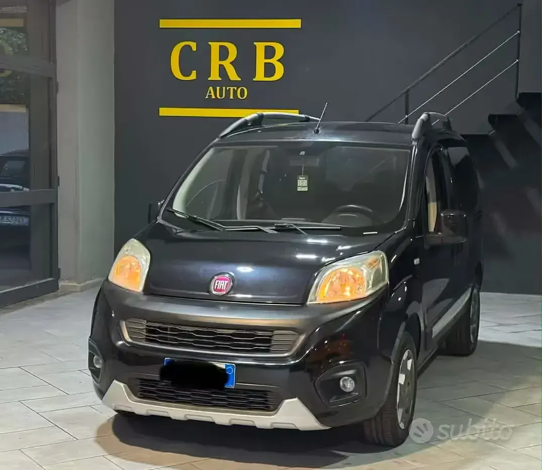 Usata Fiat Qubo Trekking 80 CV (58 kW) 2018 Nero Monovolume