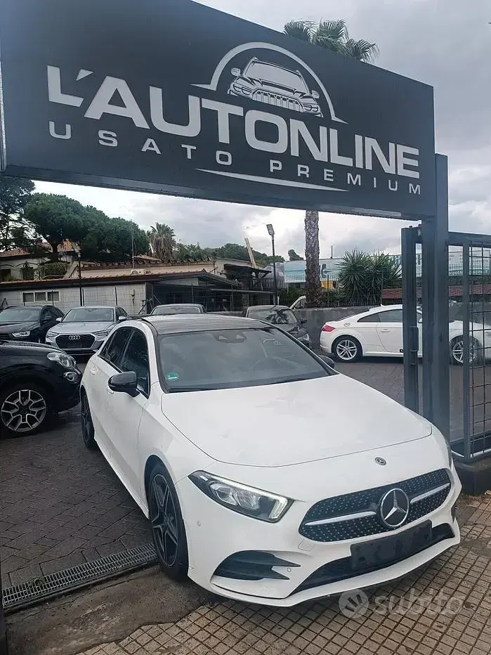 Usata Mercedes A200 Premium 150 CV (110 kW) 2019 Bianco Berlina