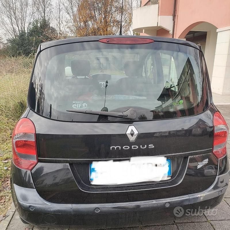 Usata Renault Modus 2010 Nero Monovolume