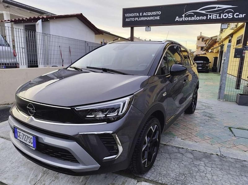 Usata Opel Crossland X Elegance 110 CV (80 kW) 2021 Grigio/nero SUV