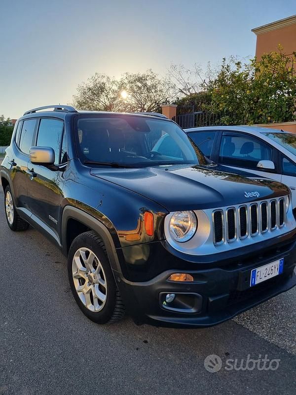 Usata Jeep Renegade Limited 120 CV (88 kW) 2018 Nero SUV