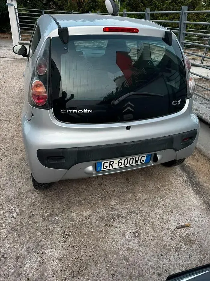 Usata Citroën C1 68 CV (50 kW) 2008 Grigio Utilitaria