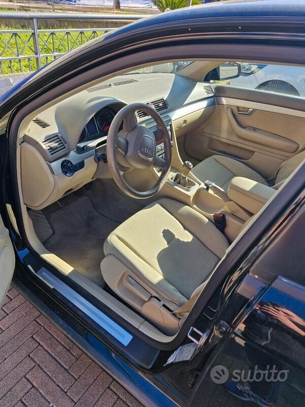 Usata Audi A4 116 CV (85 kW) 2007 Nero Berlina