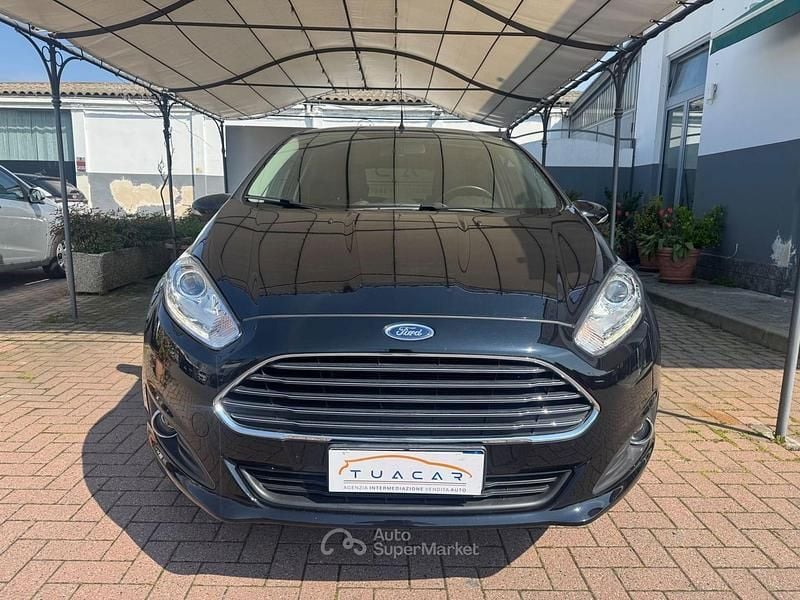 Usata Ford Fiesta Titanium 80 CV (58 kW) 2016 Nero Berlina
