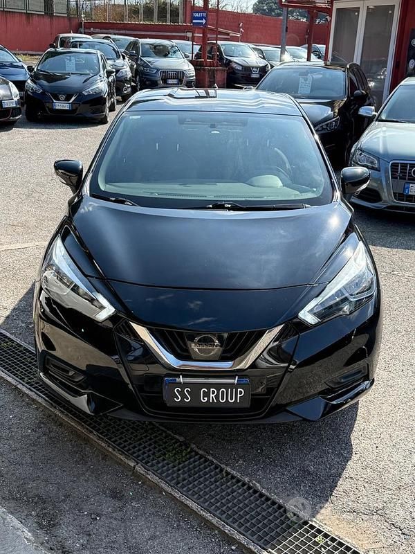 Usata Nissan Micra N-Connecta 90 CV (66 kW) 2018 Nero Utilitaria