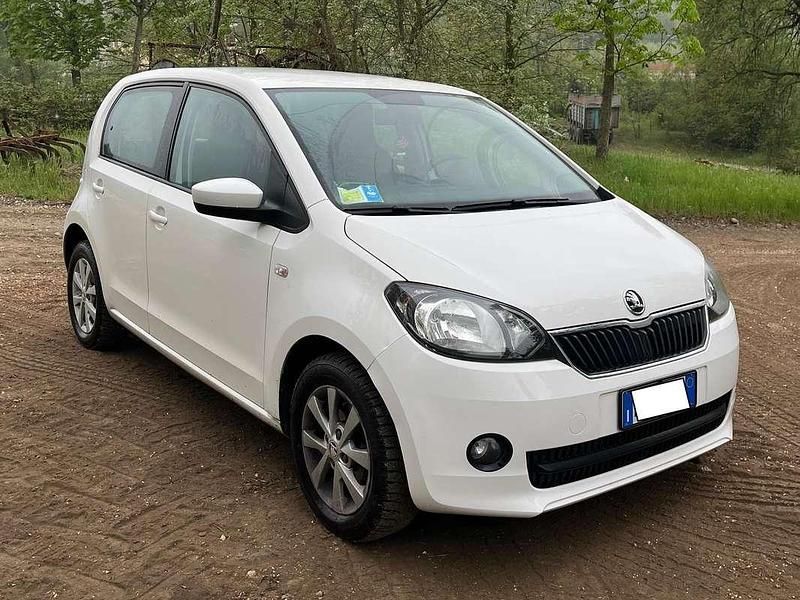 Usata Skoda Citigo G-TEC Ambition 68 CV (50 kW) 2015 Bianco Utilitaria