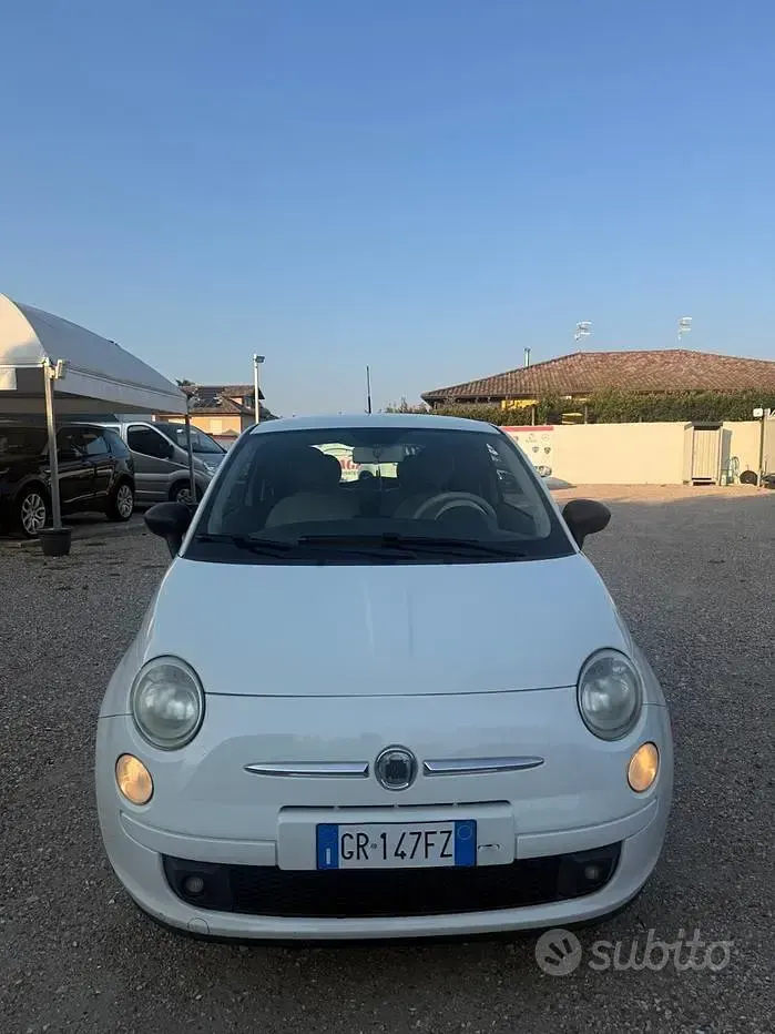 Usata Fiat 500 Pop 69 CV (50 kW) 2010 Bianco Berlina