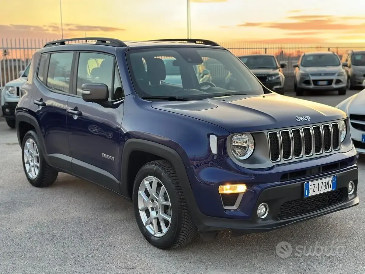 Usata Jeep Renegade Limited 120 CV (88 kW) 2020 Bluazzurro SUV