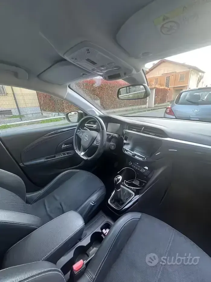 Usata Opel Corsa Elegance 75 CV (55 kW) 2021 Grigio Utilitaria