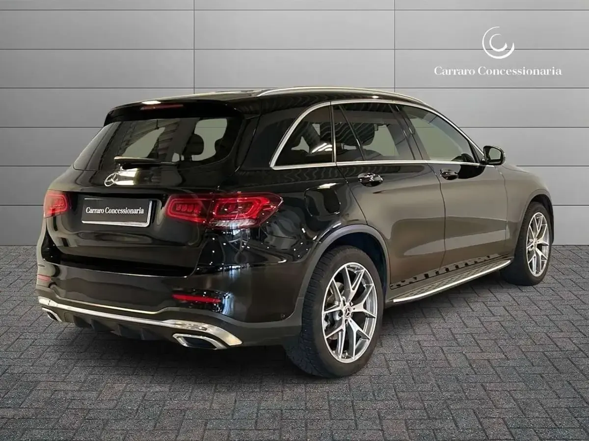 Usata Mercedes GLC220 Premium 194 CV (142 kW) 2019 Nero SUV