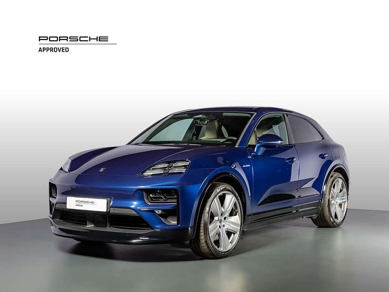 Blu genziana metallizzato Usata 2024 Porsche Macan Turbo SUV | 114.900 € (Buon prezzo) - Immagine 1/4