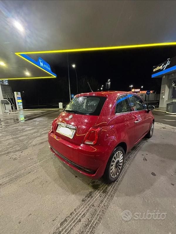 Usata Fiat 500S 2008 Rosso Utilitaria