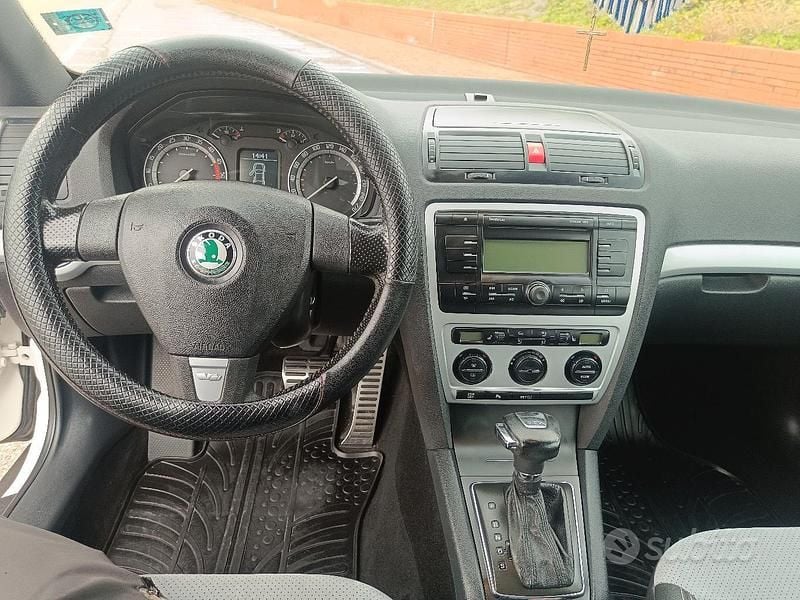 Usata Skoda Octavia RS 2008 Bianco Berlina