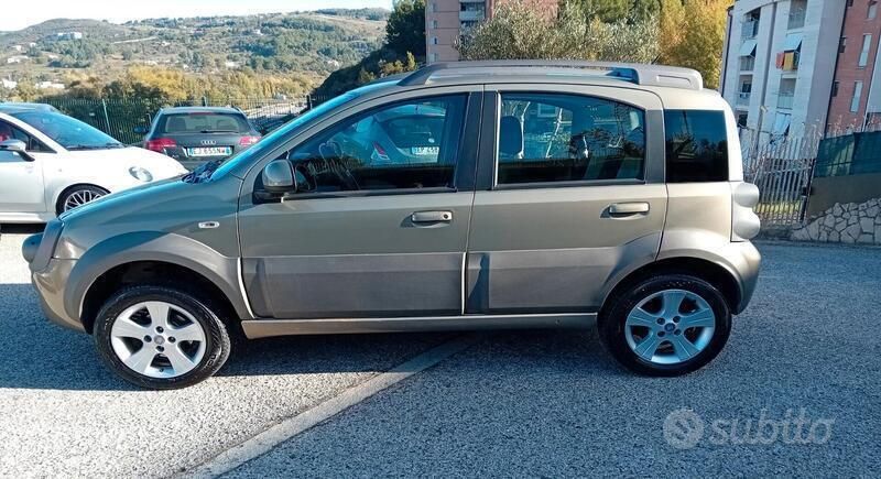 Usata Fiat Panda 4x4 Cross 75 CV (55 kW) 2010 Verde Utilitaria