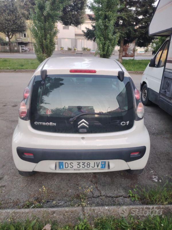 Usata Citroën C1 2008 Bianco Utilitaria