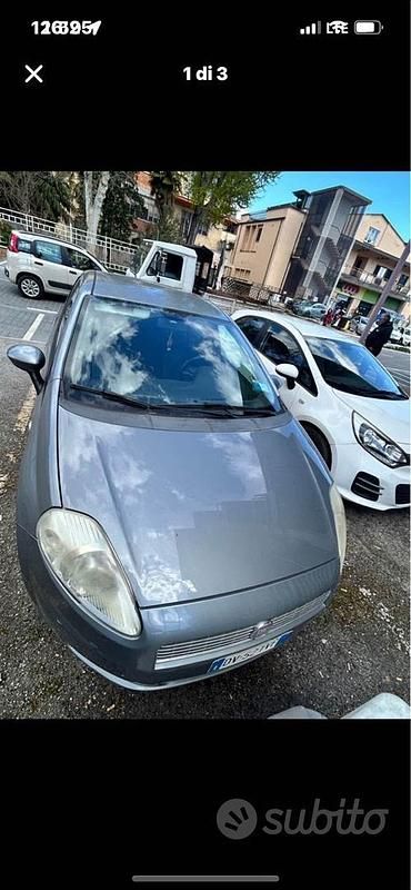 Usata Fiat Punto 2009 Grigio Utilitaria