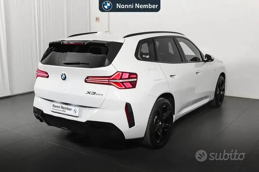 Nuova BMW X3 M Sport 197 CV (144 kW) 2026 Bianco SUV
