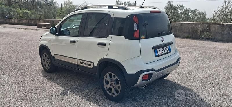 Usata Fiat Panda Cross Cross 74 CV (54 kW) 2014 Bianco Utilitaria