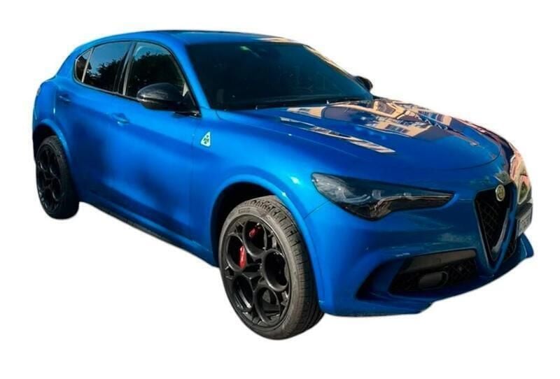 Blu Usata 2024 Alfa Romeo Stelvio Quadrifoglio SUV | 69.990 € (Super prezzo) - Immagine 1/4