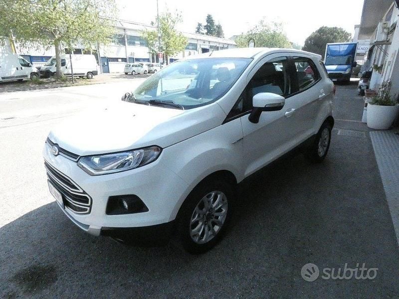 Usata Ford Ecosport 125 CV (91 kW) 2016 Bianco SUV