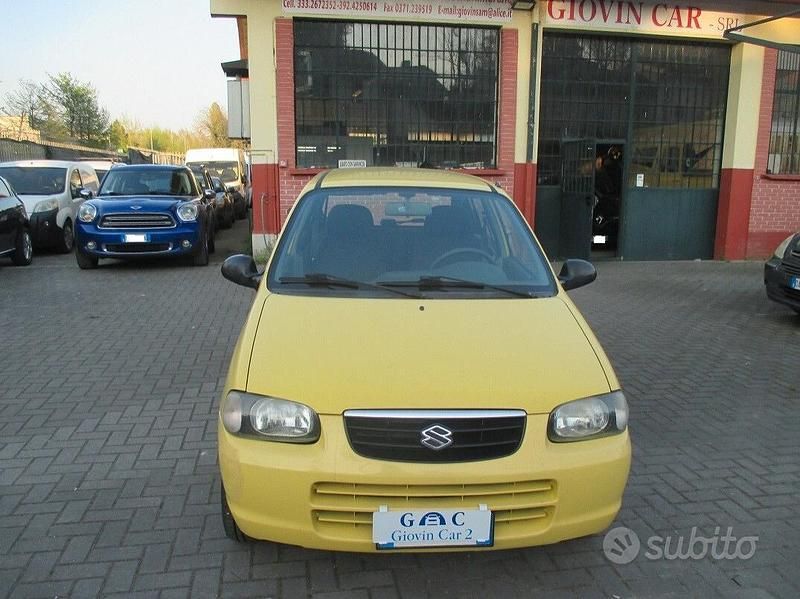 Usata Suzuki Alto 63 CV (46 kW) 2003 Giallo Utilitaria
