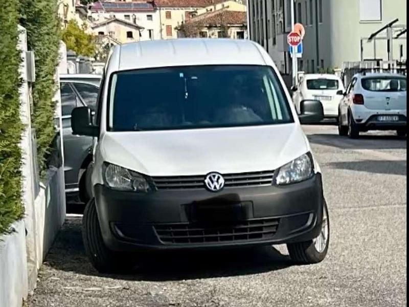 Bianco Usata 2013 VW Caddy Maxi Monovolume | 9200 € (Ottimo prezzo) - Immagine 1/4