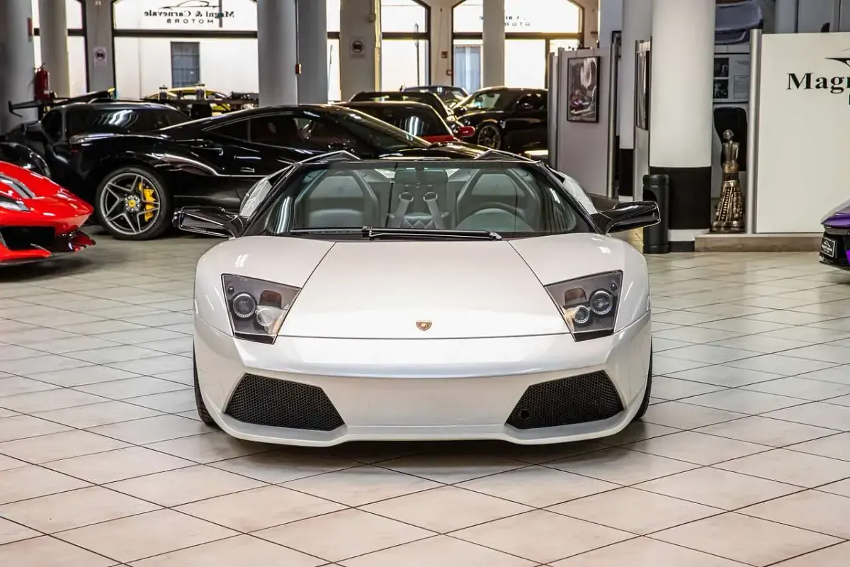 Usata Lamborghini Murciélago 640 CV (470 kW) 2007 Balloon white Cabrio