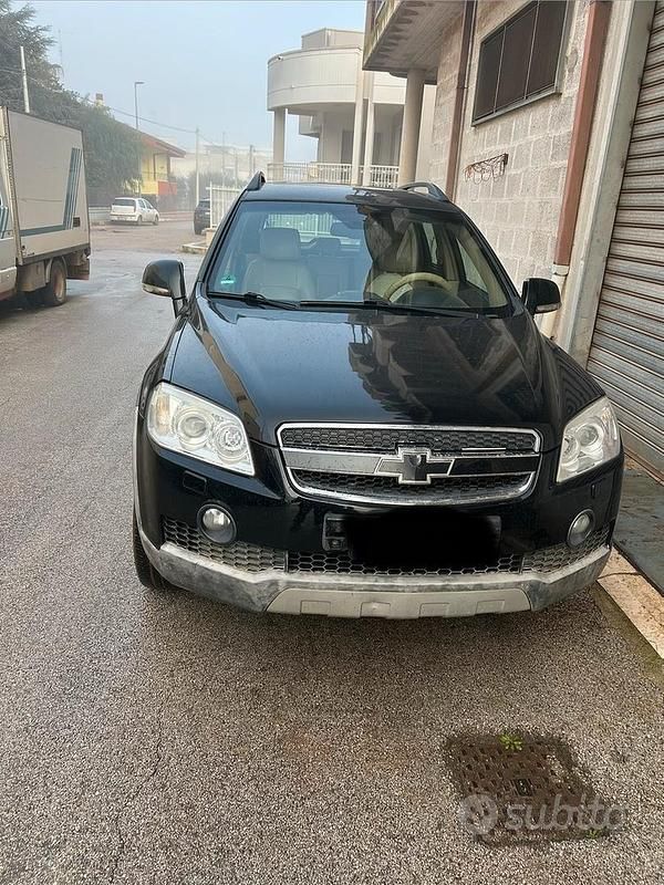 Usata Chevrolet Captiva 2007 Nero SUV