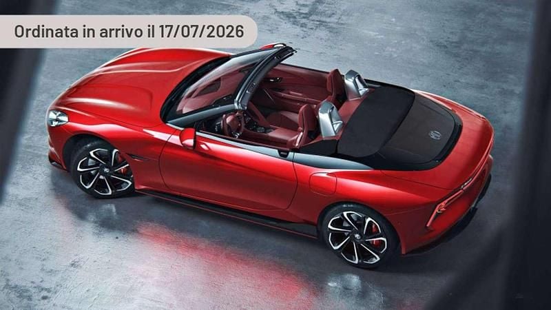Nuova MG Cyberster 160 kW (218 CV) 2025 Argento Cabrio