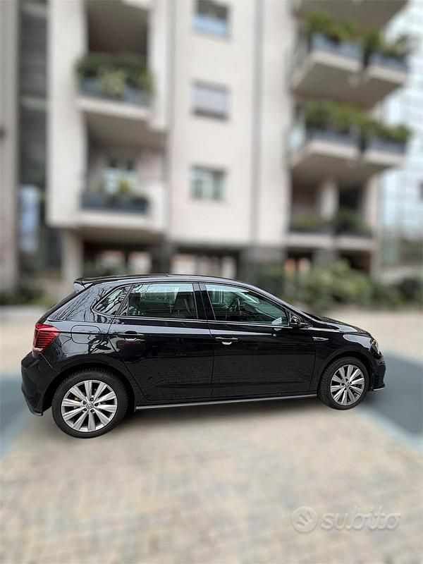 Usata VW Polo 116 CV (85 kW) 2018 Nero Berlina