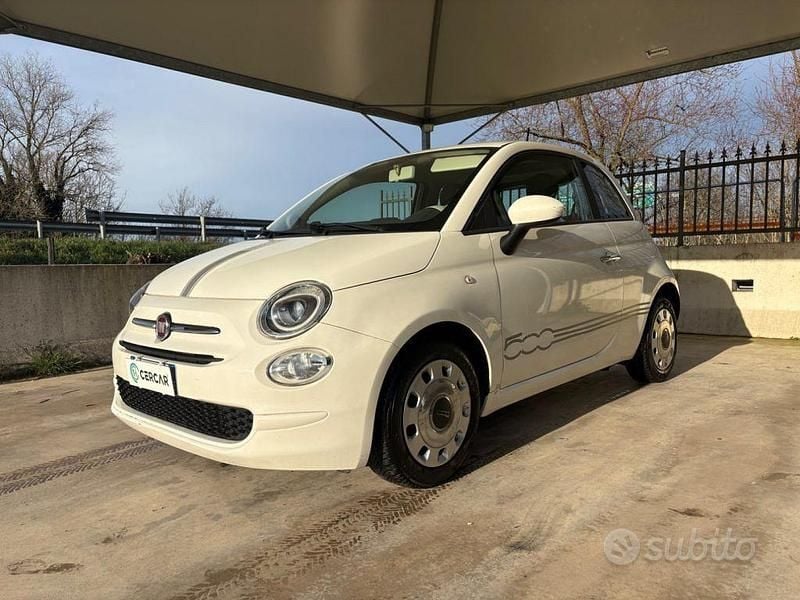 Usata Fiat 500 85 CV (62 kW) 2016 Bianco Utilitaria