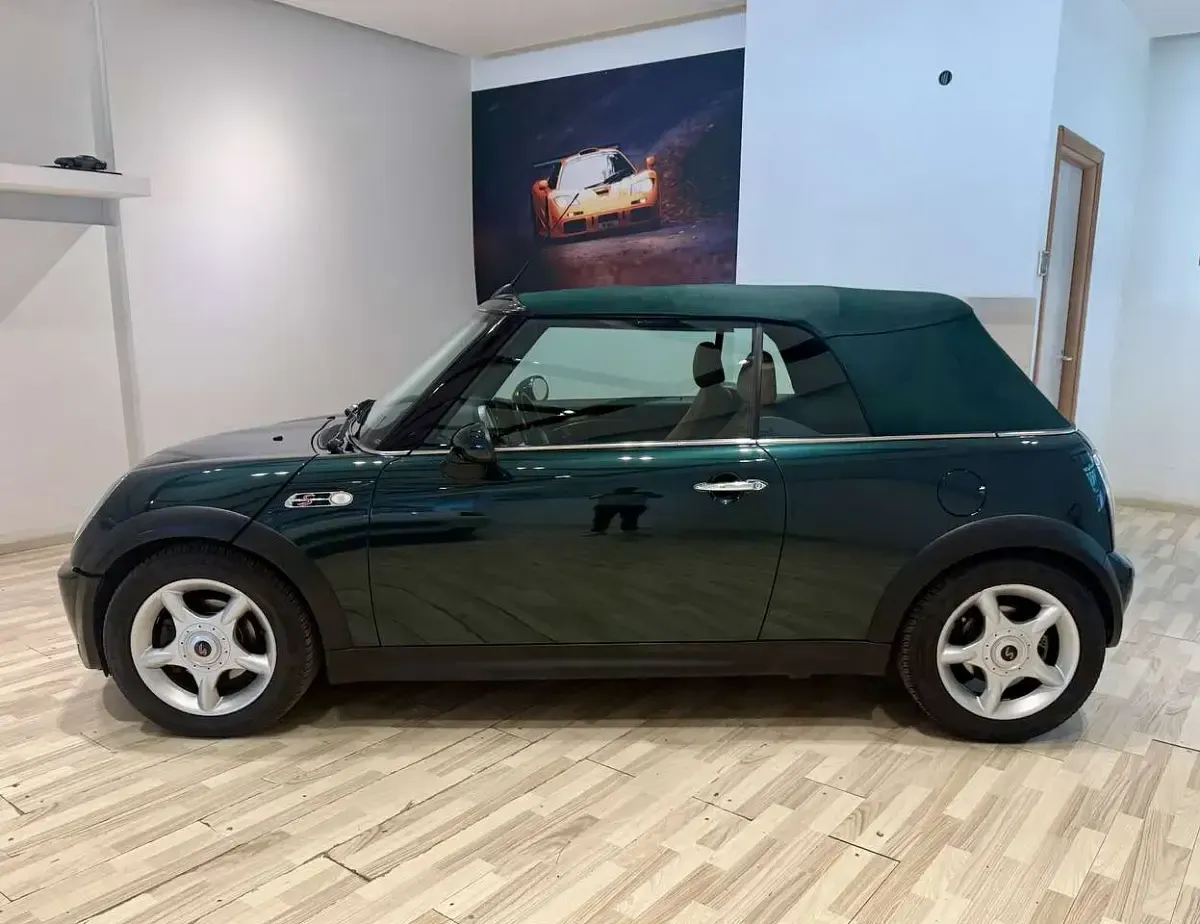 Usata Mini Cooper S Cabriolet 170 CV (125 kW) 2005 Verde Cabrio