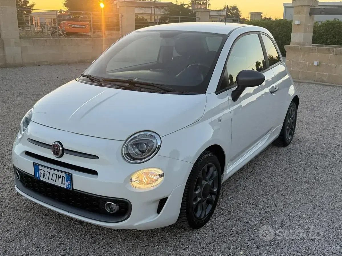 Usata Fiat 500 S 69 CV (50 kW) 2017 Bianco Berlina
