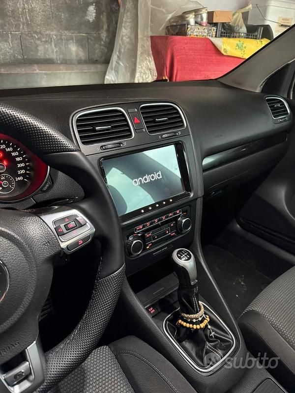 Usata VW Golf VI 110 CV (80 kW) 2009 Nero Utilitaria