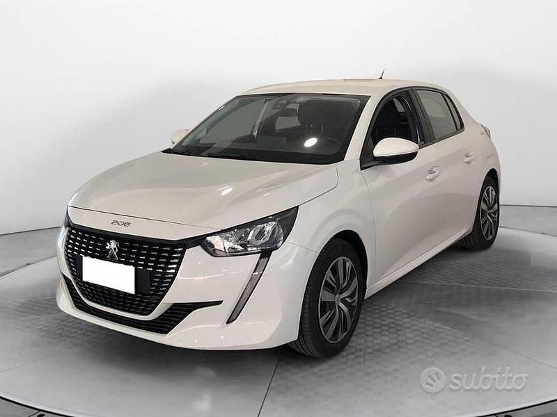 Usata Peugeot 208 Allure 101 CV (74 kW) 2020 Bianco Utilitaria